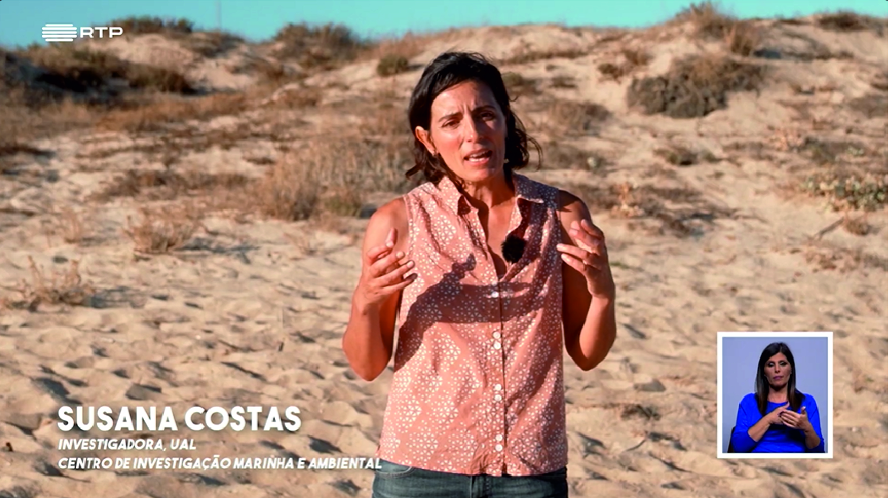 Susana Costas, investigadora do CIMA, participou no episodio 30 o programa da RTP Biosfera intitulado 